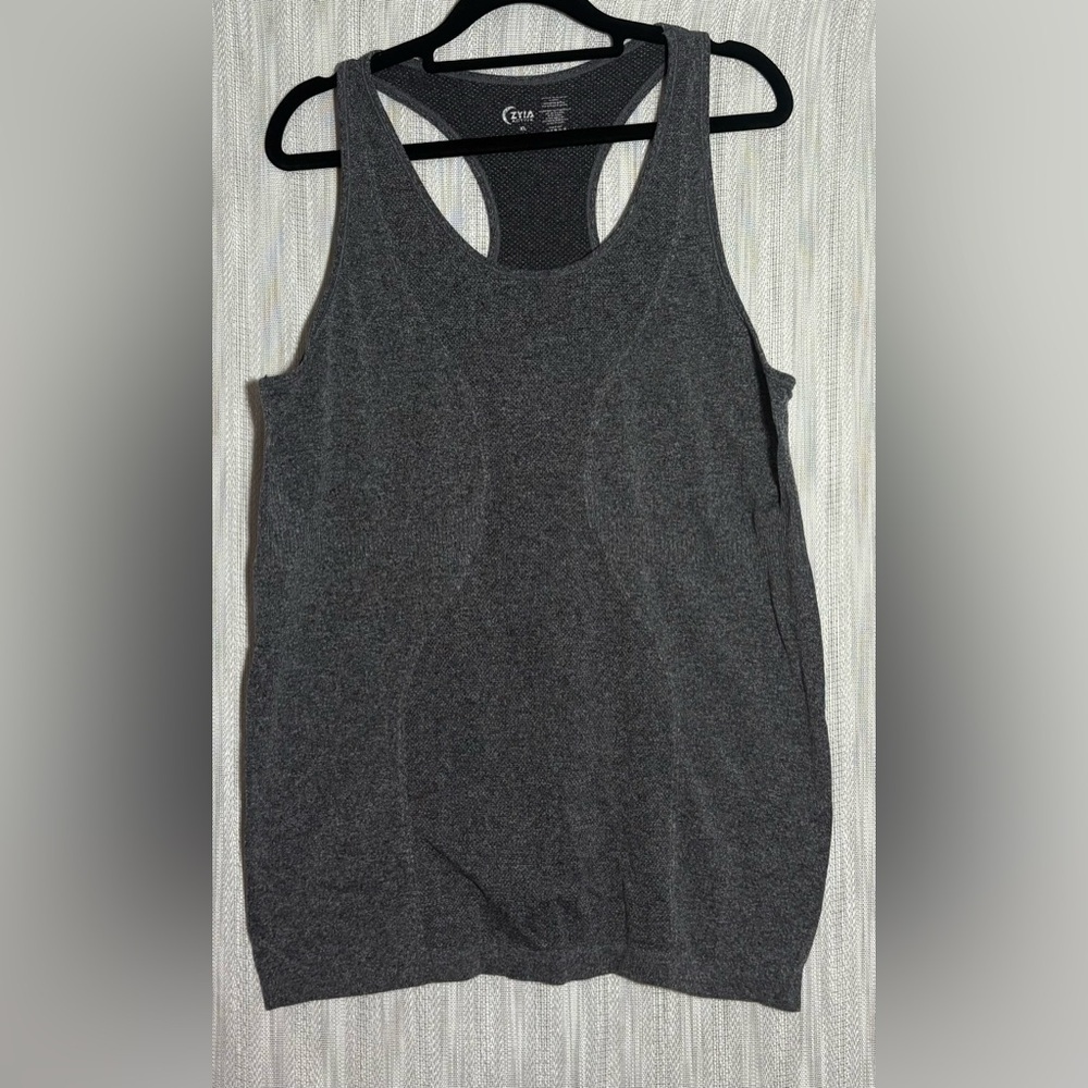 Zyia Active USA Charcoal Tank Top